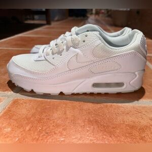 Nike Women's White Air Max Athletic Shoes